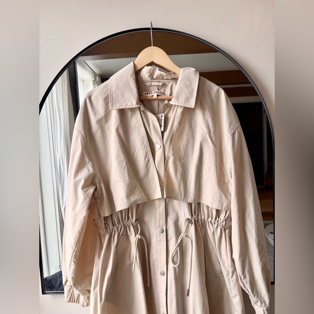 FREE PEOPLE | New with tags Indy trench coat | size medium - Picture 4 of 8